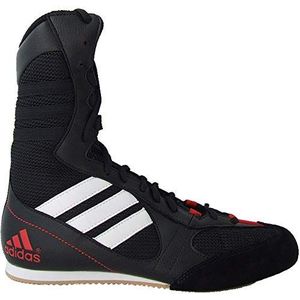 adidas Sportschoen voor heren van suède, kleur zwart, model boxing, Black R Wht Poppy, 42 EU