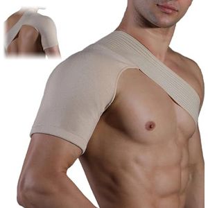 Schoudersteun voor mannen en vrouwen, 2 stuks schouderbrace, wikkelarmlussen, startonderbreker voor dagelijks gebruik en sport, gescheurde rotatormanchet, pijnverlichting, slaap, letsel, dagelijks