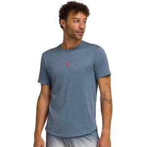 Wilson M Everyday Performance Tee Slate Blue Heren T-shirt blauw M
