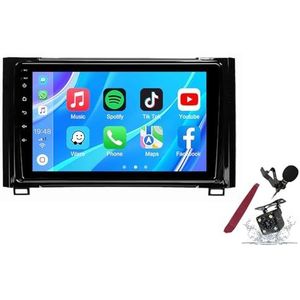 Android 14 Autoradio Sat Navi voor T-oyota Tundra (2013-2020) 9 Inch Touchscreen Multimedia Speler met Draadloze Carplay GPS Navigatie FM RDS Bluetooth 5G-WiFi SWC DSP,M100s