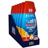 Finish Powergel vaatwasmiddel, geurremmend, gel, 7 x 210 wasbeurten, 4200 ml