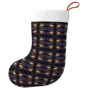 MGGAklp Galaxy Print Kerst Kousen Snoep Zakken Voor Familie Vakantie Party Kerstboom Decoraties