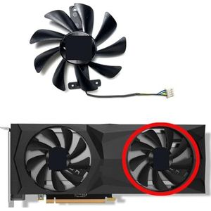Voor ZOTAC voor GeForce voor RTX2080 2080ti 11GB Twin Fan grafische kaart vervangende ventilator CF9015H12S(Right fan)