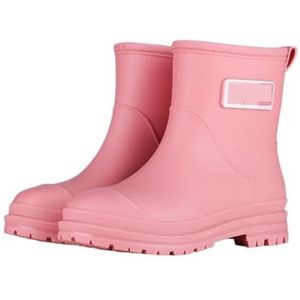 AONETIGER Chelsea Regenlaarzen voor dames, waterdicht, licht, antislip, winddicht, enkellaars, maat 36-41 EU, beige (926), 38 EU