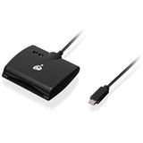 Iogear - USB-C CAC - Geheugenkaartlezer - Zwart - USB 3.2 Gen 1, Compatibel met verschillende geheugenkaartformaten