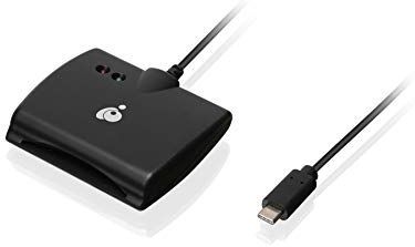 Iogear - USB-C CAC - Geheugenkaartlezer - Zwart - USB 3.2 Gen 1, Compatibel met verschillende geheugenkaartformaten