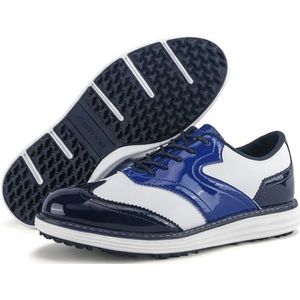 PENXZT Waterdichte golfschoenen voor heren, antislip, lichtgewicht, spikeloze golfschoenen, grote maten,C,39 EU