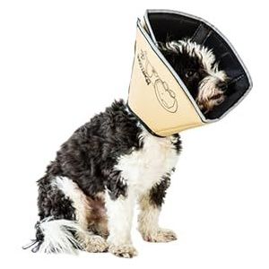 All Four Paws ""The Comfy Cone"" halsketting voor huisdieren, Medium 20 cm, nude