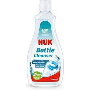NUK Baby Bottle Cleanser , 500 ml , Ideal for Cleaning Baby Bottles, Teats & Accessories , Fragrance Free , pH Neutral , 100% Recycled Bottle
