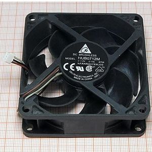 Original NUB0712M DC12V 0.17A 7025 3-wire projector equipment dedicated cooling fan