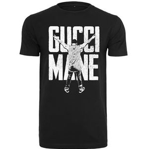 MERCHCODE Gucci Mane Victory T-shirt voor heren, verpakking van 1 stuks