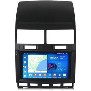 Android 11 Dubbel Din Stereo Auto Multimedia Radio Voor VW Touareg 2002-2010 9 Inch Dubbel Din Auto Stereo Head unit Ondersteuning 4G WIFI Bluetooth Stuurbediening Carplay(A300S 4G+WIFI 8-Core 3G 32G)