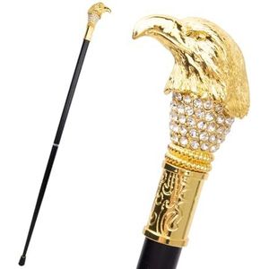 Golden Eagle Cane Wandelstok voor Heren, Balans voor Senioren, Opvouwbare Wandelstok Met 3 Stuks voor Mobiliteit, Stabiliteit, Knieondersteuning, Hulpmiddelen voor Ouderen, 36,8 Inch