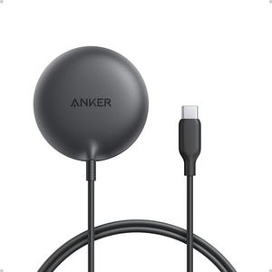 Anker Zolo Magnetic Wireless Charger, Qi2 Certified 15W MagSafe-Compatible Wireless Charging Pad, For iPhone 16/15/14/13 Series, AirPods, and More (Adapter Not Included)