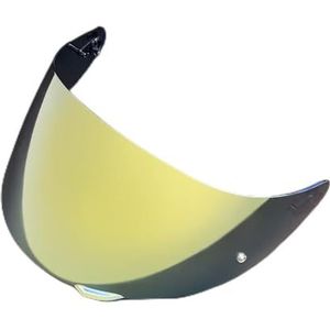 Motorfiets Vizier for AGV K1 K1S K3SV K5S K5 Gezichtsscherm UV-beschermend Visera Casco Moto (blauw for overdag)(Gold-for Day)