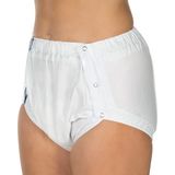 Suprima - PVC-slip - Wit - Knoopbaar - 1 stuk