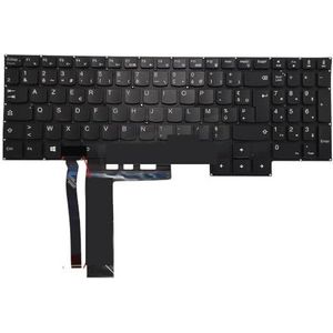 Latijn FRA/Frans voor AZERTY RGB-verlicht toetsenbord voor Lenovo voor Legion 5-17IMH05H 17IMH05 17ARH05H 17ITH6 Achtergrondverlichting(French RGB Light)