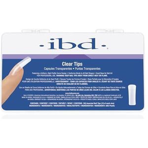 IBD Clear Nail Tips, 100 Count by IBD