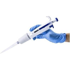 Laboratoriumpipet Micropipet Enkelkanaalspipet Medische benodigdheden Handmatige pipet 10ml Eenvoudig te kalibreren(5-50ul)