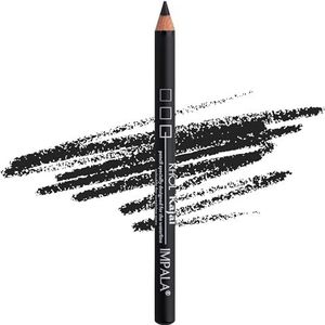 Impala Khol Waterproof Oogpotlood | Eyeliner | Waterdicht en duurzaam | Gladde en romige formule | Oogmake-up | Kleur 81 Intens Zwart