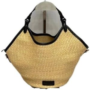 Schoudertas Strandtas Niche Raffia Emmertas 2024 Zomer Stro Strand Draagtas Tas Vakantie Strandtas Weven Van Strozakken(S)