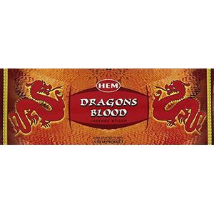 HEM Wierook Box - (6 pack = 120 stokjes) (Dragon's Blood)