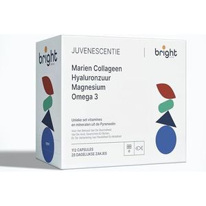 Krachtig supplement met gehydrolyseerd marien collageen + hyaluronzuur + magnesium + omega-3. Basis ondersteuning voor huid en gewrichten. 28 dagelijkse sachets