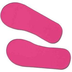 200 x Sticky Voeten (100 paar) - Roze Spray Tan Verwijderbare