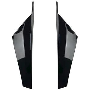 Auto Achterruit Zijspoiler Voor VW Voor Golf 8 Voor MK8 Voor GTI Voor GTD Voor TSI Voor TDI 2020-2023 Auto Achterruit Zijspoiler Spoilers Canards Splitter(Glossy Black)