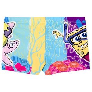 United Labels Spongebob Zwembroek voor jongens, kleurrijk, zwemshorts voor kinderen, Meerkleurig, 122-128