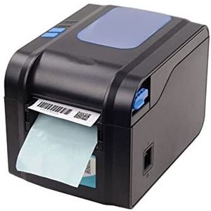 Etiketprinters 370B thermische streepjescode-labele printer met automatische peeling USB Bluetooth beschikbaar Ontvangst 20-80mm witte sticker prijskaartje (Color : 370 USB Port)