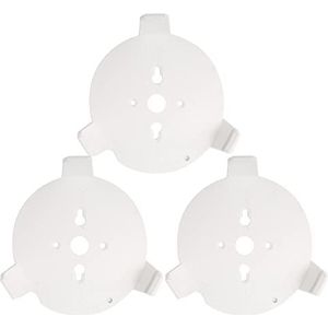 COMETX Wandhouder voor TP-Link Deco M5/P7 Whole Home Mesh WiFi-systeem - Stevige Muurbeugel, Ruimtebesparend, Wit, 3 Stuks