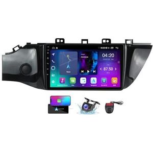 Android 13 QLED Autoradio voor Kia RIO 4 2016-2020 - Ingebouwde DSP/Carplay/Android Auto - Camera + DVR - 9 inch 2 Din - Stuurbediening - FM RDS DAB Radio - Bluetooth 5.0(A,NF-1)