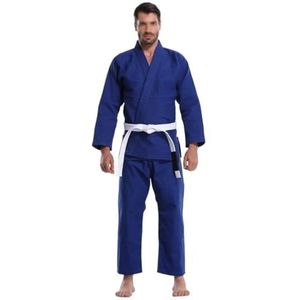Jitsu-pak, blauw judoppak, professioneel wedstrijdkarate-trainingspak, taekwondo-pak, uniseks, voor mannen en vrouwen