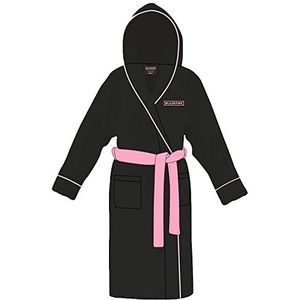 Rock Off Trade Blackpink Badjas met logo, officieel roze met lange mouwen, uniseks, Zwart, L/XL