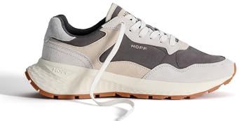 Beijing II - Sneakers - Grijs - Leer/Nylon - Memory-Foam Binnenzool