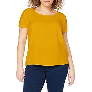 ONLY Dames Onlfirst One Life Ss Solid Top Noos WVN T-shirt, goudgeel, 36