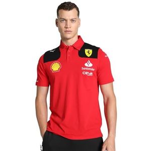 PUMA Scuderia Ferrari 2023 Team poloshirt S Rosso Corsa Red