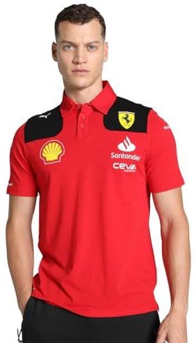 PUMA Scuderia Ferrari 2023 Team poloshirt S Rosso Corsa Red