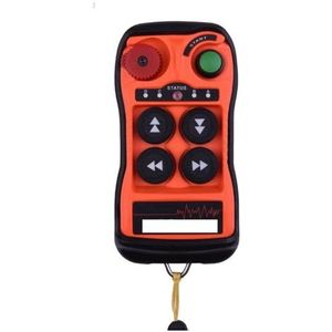 Afstandsbediening Kraan Industriële kraanafstandsbediening Dual Speed ​​Solid Crane Hoist Ondersteuning for draadloze afstandsbediening(Transmitter 1,Q400-1SPEED_AC38O)