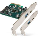 Hamlet - Usb 3.1 PCI Express - Controlekaart - Type C en Type A - 10 Gbps