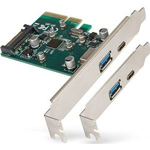 Hamlet - Usb 3.1 PCI Express - Controlekaart - Type C en Type A - 10 Gbps
