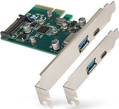 Hamlet - Usb 3.1 PCI Express - Controlekaart - Type C en Type A - 10 Gbps
