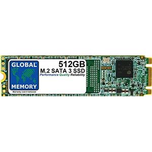 GLOBAL MEMORY 512GB M.2 2280 NGFF SATA 3 SOLID STATE DRIVE (SSD) VOOR LAPTOPS/DESKTOP PC's/SERVERS/WERKSTATIONS/MOEDERBORDEN