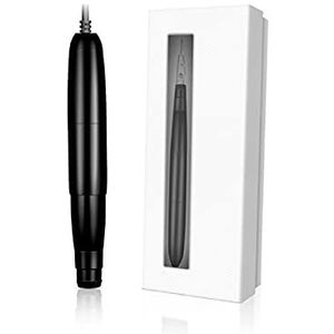 Tattoo permanente make-up machine importerende Zwitserse motor lip eyeliner microblading wenkbrauw make-up machine (Color : Black)