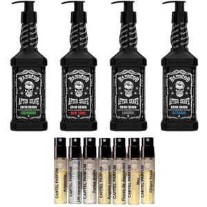 Bandido 6x Shaving Gel Cream 350ML & 7x Cartel Paris EDP 2ML