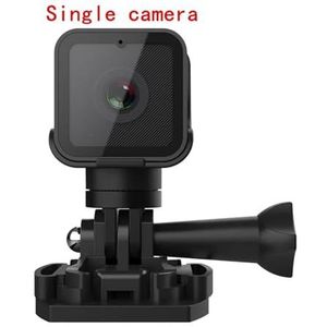Lichaamscamera 1080P High-definition draadloze kleine camera, WiFi Hotspot Mini DV-camera, buitensportcamera, motorrijrecorder (Color : Single camera, Size : 1)