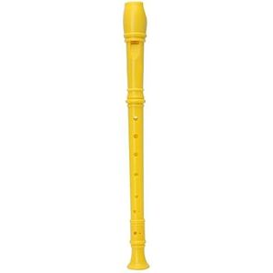 sopraan blokfluit Plastic Instrument Muzikale Sopraanblokfluit Lange Fluit 8 Gaten Muziekinstrument Professionele Universele (Color : Yellow)