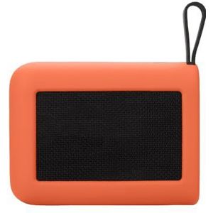 Voor Redmi Portable BT Speaker beschermhoes Siliconen hoes Drop-proof en stofdicht Speaker beschermhoes (Oranje)