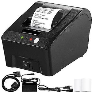 Bonprinter Thermische bon 58 mm Labelprinter ESC/POS USB 90 mm/sec Afdruksnelheid